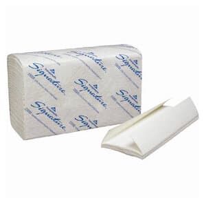 Georgia-Pacific Signature 2-Ply White C-Fold Towels, 120/Pack, 12 Packs/Case (1440/Case) - Georgia-Pacific Sig. 2-Ply Wh C-Fold Towels (1440) - Image 1