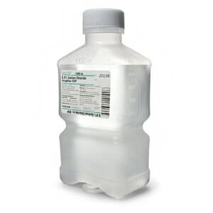 B. Braun 0.9% Sodium Chloride Irrigation, USP, 1000 mL, Sterile, Preservative-Free, PVC-Free/DEHP-Free PIC Bottle, Not for Injection, R5200-01, 1/Pk thumbnail 9