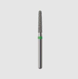 NTI Diamonds FG Coarse Green Round End Taper Bur, 856-018, Pkg/5 - NTI DIAMONDS COARSE FG PK5 C856-018 - Image 1