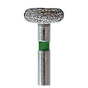 NTI Diamond Bur, FG, Donut, # C909, 3.7 mm, Coarse, Green, 5/Pk, C909-037 thumbnail 7