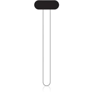 NTI HP Diamond Bur, Medium Grit, Donut Shape, #909-055 (M909-055HP), 5.5 mm Diameter, 2.0 mm Length, Handpiece Shank, Each thumbnail 5