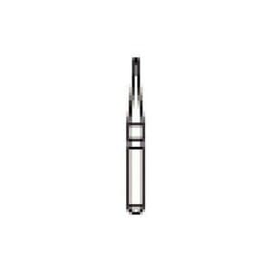 NTI nano/prep Diamond Bur, FG, Fine, Round, #801, 0.7 mm Diameter, 1.0 mm Length, Blue Ring, 5/Pkg, N801-007 thumbnail 4