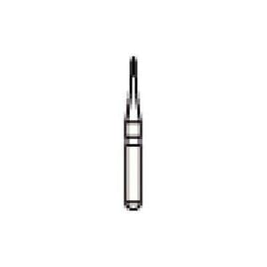 NTI nano/prep Diamond Bur, FG, Fine, Blue, Flame, #N860-007, 0.7 mm Diameter, 2.0 mm Length, Pack of 5 thumbnail 4