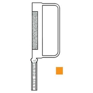 Axis Intensiv Ortho-Strip Double-Sided Separating Band, #60 Superfine, 60 Micron, Orange, 0.30 mm Thick, Pack of 4, OS-60 thumbnail 4