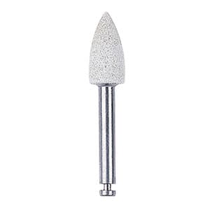 NTI Silicone Polisher, White, Flame Shape, RA (Right Angle) Latch Shank, 10/Pack, P0352 thumbnail 7