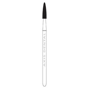 Kerr Zir-Cut Diamond Bur, FG, Flame, #Z390-018, Z-Grit, Blue, 3.0 mm Head Length, 1.8 mm Diameter, 5/Pkg thumbnail 6