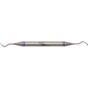 Nordent ImplaMate Titanium Implant Scaler, Barnhart #5-6, Double-Ended, DuraLite ColorRings Handle, CEISBH5-6 thumbnail 7