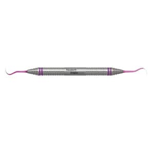 Nordent ImplaMate Implant Scaler, Offset Sickle #N67, Double End, Titanium Tips, DuraLite ColorRings Handle, CEISN67 thumbnail 6