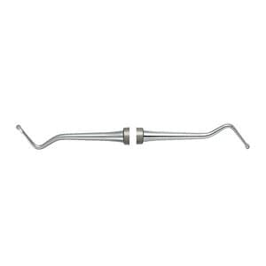 Nordent Excavator DE Spoon #1, 1.2 mm Head Size #17, Double-Ended, Stainless Steel, Standard Handle thumbnail 3
