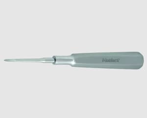 Nordent Root Tip Pick, Heidbrink #1, Single End, Straight, Serrated, Stainless Steel, 1/Pkg, #201 thumbnail 2