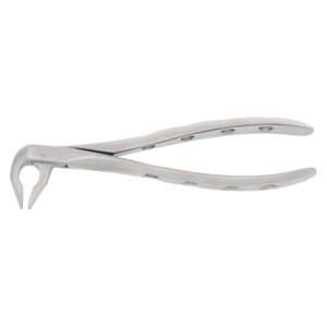 Nordent Extracting Forceps 74N Lower Anterior, Narrow, Atraumatic, Bird Beak, Adult, Serrated, Non-Locking, German Stainless Steel thumbnail 4