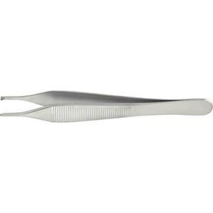 Nordent Adson Tissue Forceps, Rat Tooth 1x2, #108, 125 mm, FT108 thumbnail 4