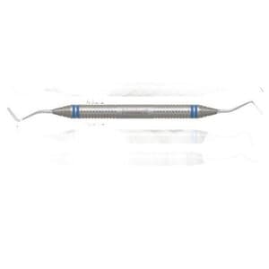 Nordent Gingival Cord Packer #N122, Double End, Plain (Smooth) Tips, Opposing Angles, Medium Round Handle, RGPNP122 thumbnail 5