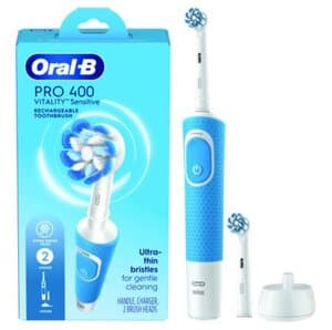 Oral-B PRO 400 Vitality Sensitive Electric Toothbrush Kit - PRO 400 Vitality Sensitive Electric Toothbrush Kit - Image 1