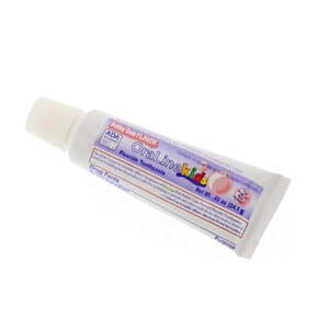 OraLine ADA Accepted Bubble Gum Fluoride Toothpaste, 0.85 oz, 144/Box, 42109 thumbnail 3