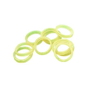 Intra-Oral Elastics, Natural Latex, Medium, 4.5 oz, 3/16", Pack of 5000 thumbnail 2