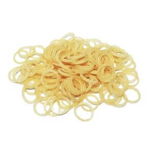 Intra-Oral Elastics, Natural Latex, Heavy, 6.5 oz, 5/16", Pack of 5000 thumbnail 2