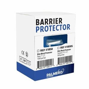 Palmero Bite Block Protectors for Siemens Pano X-Ray, 1.5" x 3", Clear, Latex-Free, 500/Box, #1850S thumbnail 14