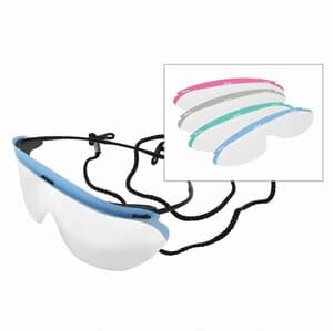 Dynamic Disposables® Safety Eyewear Office Pack, 10 Frames, 20 Clear Lenses & 1 Cord, Black, 3900 thumbnail 9