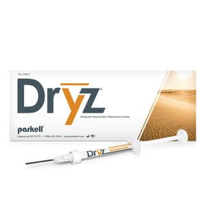 Parkell Dryz Gingival Hemostatic Retraction Paste, 0.5 ml Syringes, 7 Syringes + 15 Applicator Tips, S180 thumbnail 7