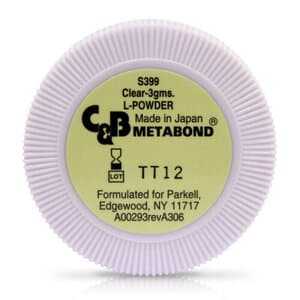 C&B Metabond Clear L-Powder Refill, 3g, S399 thumbnail 7