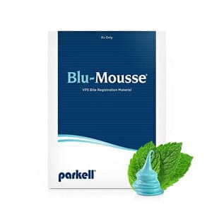 Blu-Mousse VPS Bite Registration Material, Super-Fast, Peppermint, 50 ml Split Cartridges, 2/Pk, S448S thumbnail 11