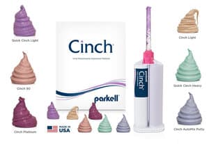 Cinch Platinum Medium Body VPS Impression Material, Regular Set, 50 mL Automix Cartridges, 4/Pk, S454S thumbnail 7