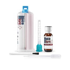MucoHard+ Hard Denture Reline Kit, Self-Cure, Translucent Pink, 50 mL Cartridge, S640 thumbnail 19