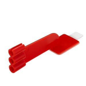 Pac-Dent EzAim Individually Cut Adhesive Sensor Holder, Bitewing, Red, 50/Pk, 131118 thumbnail 11