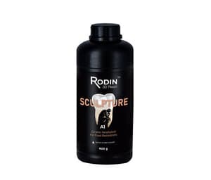 Rodin Sculpture Ceramic Nanohybrid 3D Printing Resin, Shade A1, 600 g Bottle, 3DR-CNR-A1-600 thumbnail 7