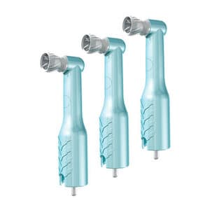 Pac-Dent Mighty Mini 90 Sterile Disposable Prophy Angles, 90°, Gray Soft Cup, Turquoise, 144/Box, S163-90-144 thumbnail 7