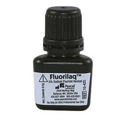 Fluorilaq™ Squeeze 5% Sodium Fluoride Varnish, Bubblegum, 9.5 mL Bottle with 30 Brushes, 10-420 thumbnail 8