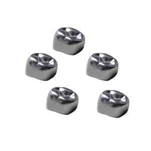 Acero 3S Primary Molar Stainless Steel Crown, Upper Left First Molar "I", Size 5, 5/Pack, 3S I5 thumbnail 6