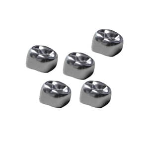 Acero 3S Primary Molar Stainless Steel Crown, Lower Left First Molar "L", Size 5, 5/Pack, 3S L5 thumbnail 6