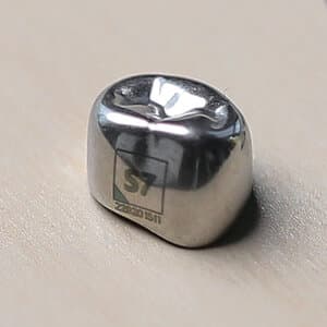 Acero 3S Stainless Steel Primary First Molar Crown, Lower Right, Size 6, 5/Pack thumbnail 4