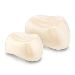 Acero Z1 Zirconia Pediatric Crown, Upper Right Primary First Molar, Size 2, Vita A1, 1/Pack, Z1 B2 thumbnail 4
