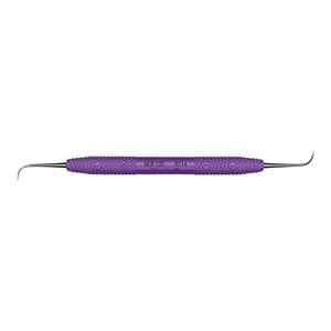 PDT Cruise Gracey 3/4 Curette, Double End, 3/8" Diameter Resin Purple Handle, R018 thumbnail 6