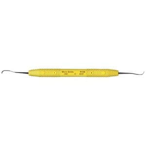 PDT Cruise Gracey 11/12 Extended Reach Curette, Double-Ended, Yellow Resin Handle, R042 thumbnail 11
