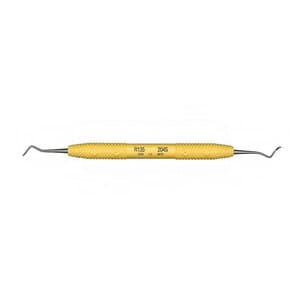 PDT Cruise Line 204S Posterior Sickle Scaler, Double-Ended, Sunshine Yellow Resin Handle, 6.5" Long, R135 thumbnail 11