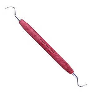 PDT Queen of Hearts Universal Periodontal Finishing Curette, Double-Ended, Red Resin Handle, R144 thumbnail 11