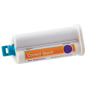 Correct Quick Bite VPS Bite Registration Material, Fast Set, 50 ml Cartridges, 4/Pk, Q31E thumbnail 6