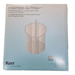 Kerr Dispos-A-Trap Disposable Evacuation Trap, Model 5509, 1.5" Diameter, Fits DCI/Belmont Reality 6000, 144/Box thumbnail 9