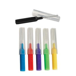 Plak Smacker Travel Interproximal Brushes, Assorted Colors, 144/Box, 00027 thumbnail 4