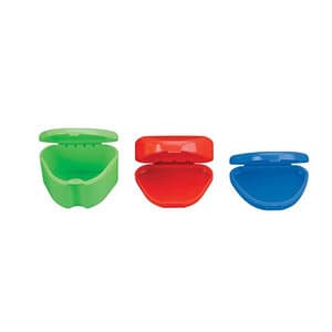 Plasdent Deep Dish Retainer Box, 1.5" Assorted Colors, 12/Box, 200DB-A thumbnail 4
