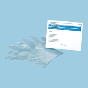 Latindo Disposable Plastic Overgloves, Medium, Clear, Ambidextrous, 100/Box, 900LX-M thumbnail 6