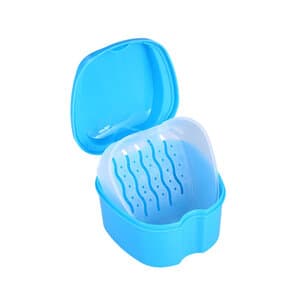 Plasdent Denture Care Bath with Rinsing Basket, Acre Sky Blue, 12/Box, DCH2000-2D thumbnail 3