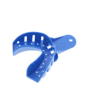 Plasdent Excellent Disposable Impression Trays, #4 Medium Lower, Perforated, Royal Blue, 12/Pk, IT-ML thumbnail 11