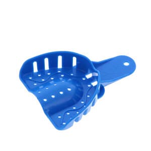 Plasdent Excellent Disposable Impression Trays, #3 Medium Upper, Perforated, Royal Blue, 12/Pk, IT-MU thumbnail 11