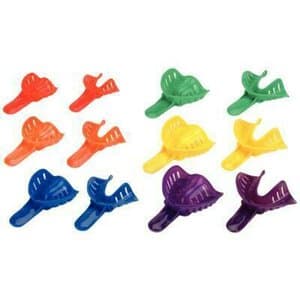 Excellent-Colors Ortho Impression Trays #2 MED-UP/Orange 25/Pk, ITO-2U thumbnail 9