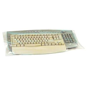 Plasdent Keyboard Cover Sleeves with Cuff, 22" x 14", Clear, 250/Box, PS400 thumbnail 10